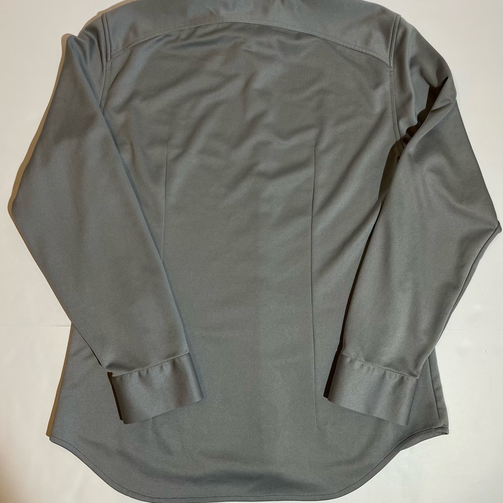 Ministry Of Supply Shirt Men's Large Gray Casual Slim Fit Button Up Preppy - Picture 3 of 9